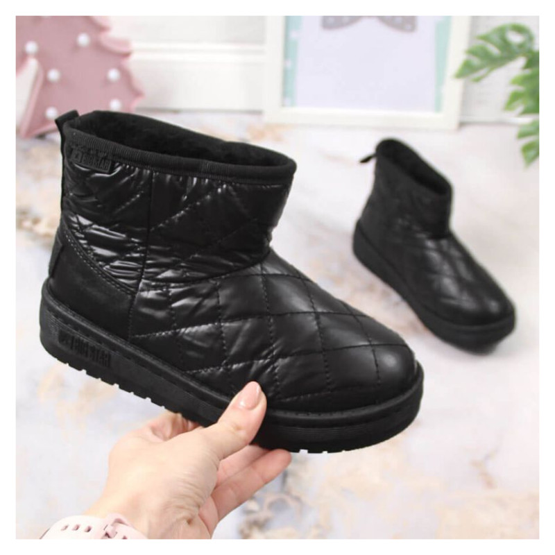 Big Star Quilted winter boots Big Star Jr INT1793B (34)