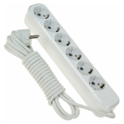 Bellight Pagarinātājs Belight Extension Cord with 6 sockets Earthed 3m