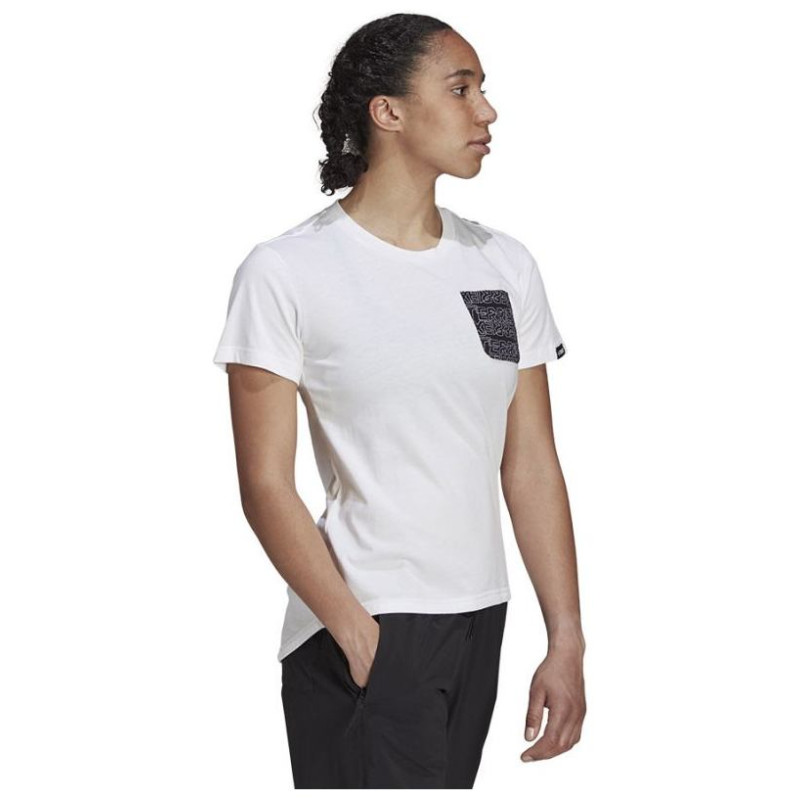 Adidas T-shirt adidas TX Pocket Tee W GU8983 (M)