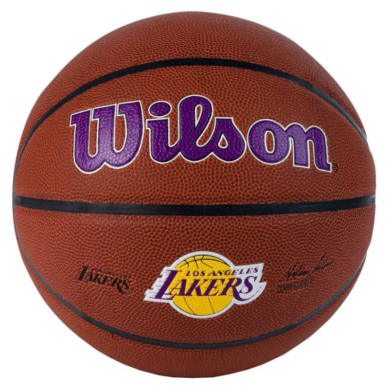 Wilson Basketball ball Wilson Team Alliance Los Angeles Lakers Ball WTB3100XBLAL (7)