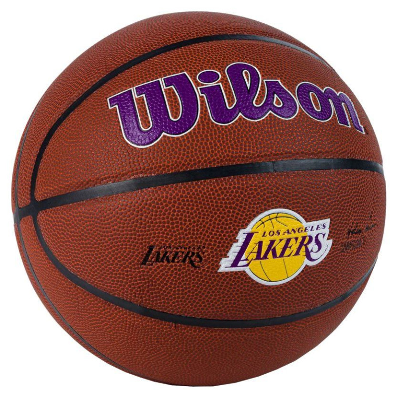 Wilson Basketball ball Wilson Team Alliance Los Angeles Lakers Ball WTB3100XBLAL (7)