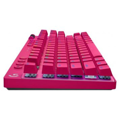 Logitech Klaviatūra Logitech G Pro X TKL Lightspeed Tactile Magenta
