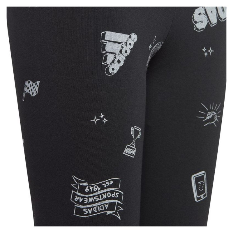 Adidas JG Bluv Q3 Tight Jr leggings IA1567 (140 cm)