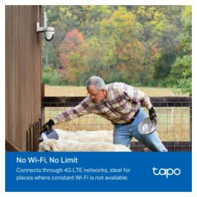 Tp-Link Novēro&scaron;anas kamera TP-Link Tapo C501GW 4G 360&deg;