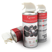 Gembird COMPRESSED AIR DUSTER 400ML/CK-CAD-FL400-01 GEMBIRD