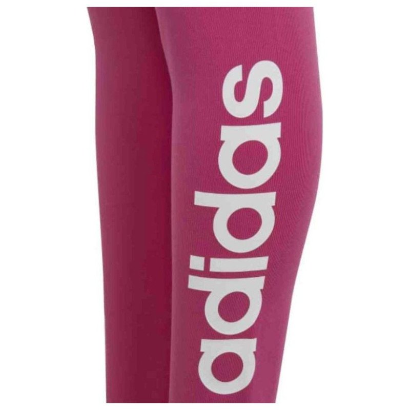 Adidas Essentials Linear Logo Cotton Tights Jr IC3581 leggings (152cm)
