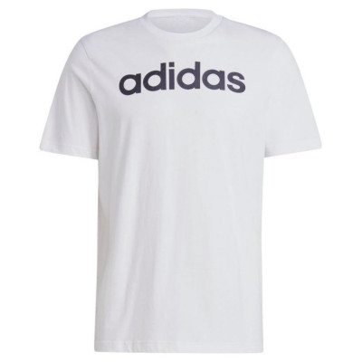 Adidas Essentials Single Jersey Linear Embroidered Logo Tee M IC9276 (S)