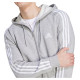 Adidas Essentials Fleece 3-Stripes Full-Zip M sweatshirt IJ6479 (S)