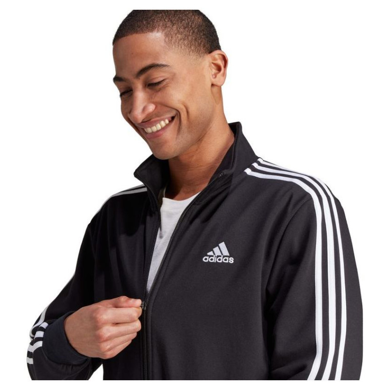 Adidas Basic 3-Stripes Fleece M tracksuit IJ6067 (M)