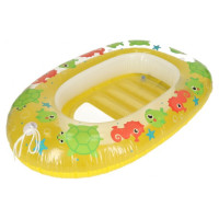 KIK Pontons piepūšams 102x69 cm BestWay 34037 yellow KIK-6097/1