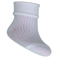 Yoclub Zeķes ar atloku BALTAS 6-9 mēn. SKA-0009