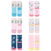 Yoclub Zeķes ar zīmējumu SKA-0004 20/22 GIRL