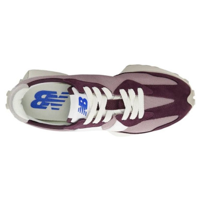 New Balance Women's/men's sports shoes New Balance 327 sneakers suede purple (U327CF) (39.5)
