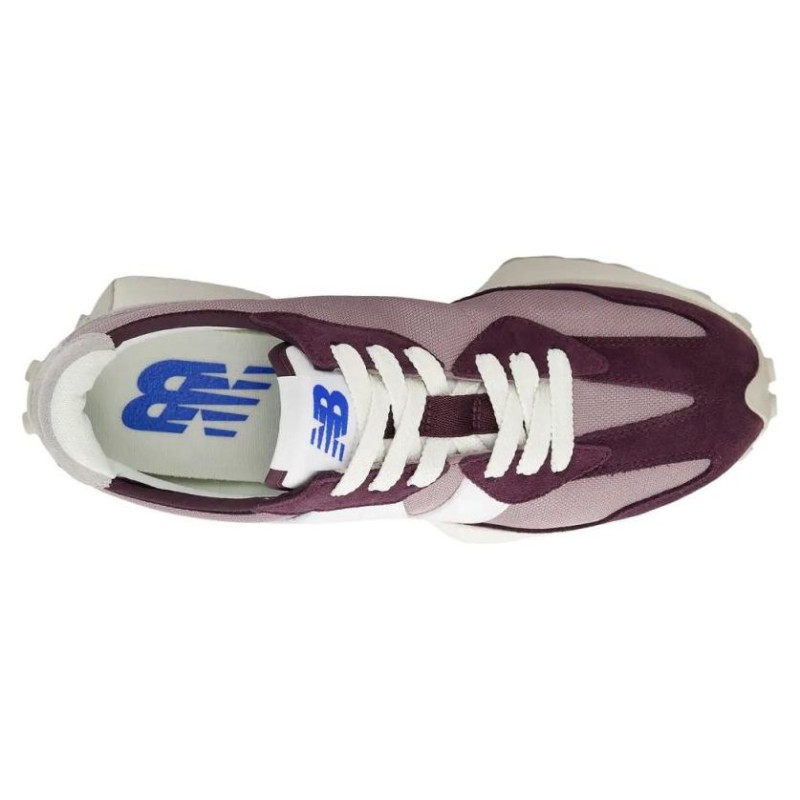 New Balance Women's/men's sports shoes New Balance 327 sneakers suede purple (U327CF) (39.5)