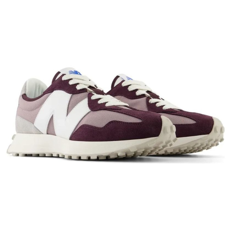 New Balance Women's/men's sports shoes New Balance 327 sneakers suede purple (U327CF) (39.5)