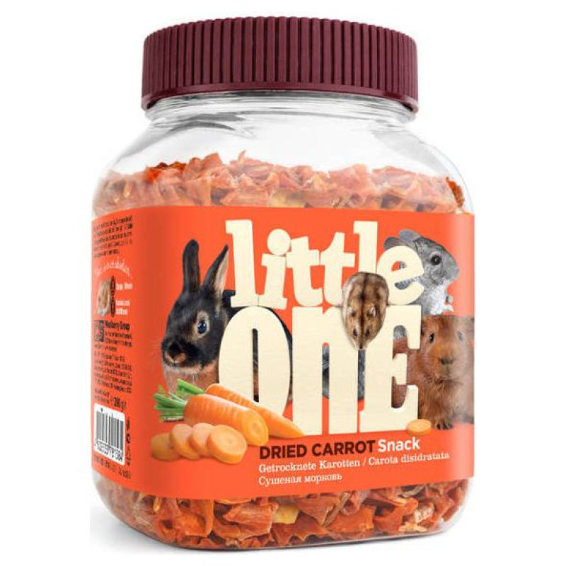 Mealberry Little One snack "Dried carrot" 200 g - kaltētu burkānu uzkoda