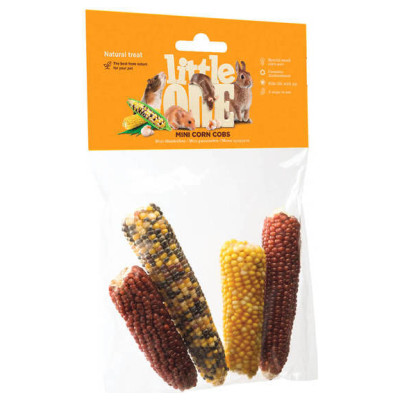 Mealberry Little One snack "Mini Corn Cobs" 130 g - uzkoda mini kukurūzas vālītes