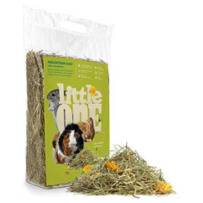 Mealberry Little One Mountain hay with dandelion, not pressed 400 g - siens grauzējiem