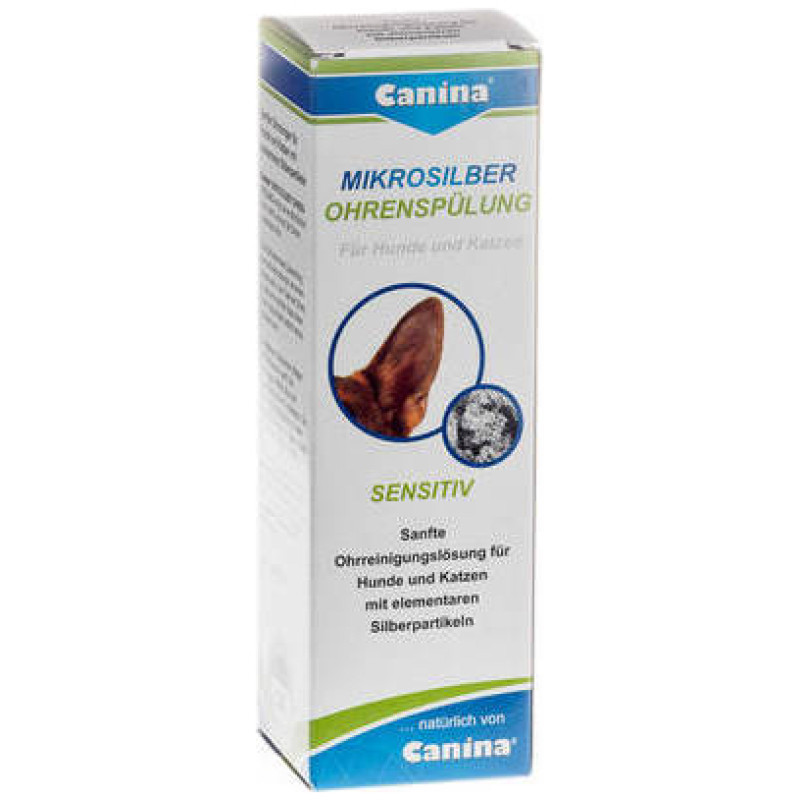 Canina Ear Cleaning Canina Microsilver 100ml