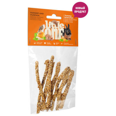 Mealberry Little One Yummy zariņi ar pastinaku un ķirbi 35 g - gardums maziem dzīvniekiem