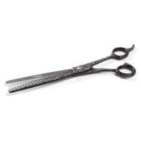 Record Šķēres filēšanai PROFESSIONAL BLACK SHARK (20 TEETH) 19cm
