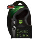 Flexi New Classic M 5m black (lente) - pavada suņiem