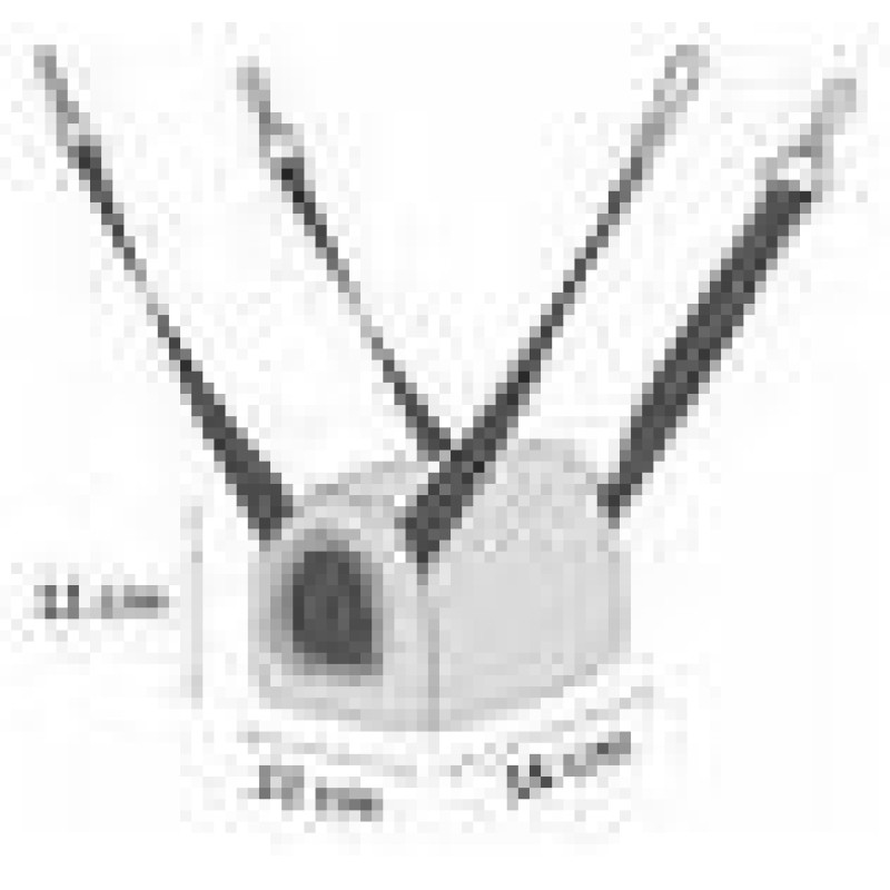 Flamingo mājiņa grauzējiem CLAVIO MULTICOLOUR 16x11x11 cm