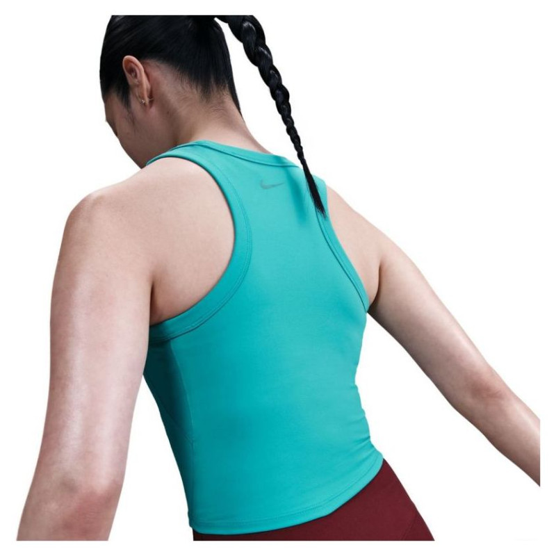 Nike Dri-Fit One Fitted Crop W T-shirt FN2806 345 (L)