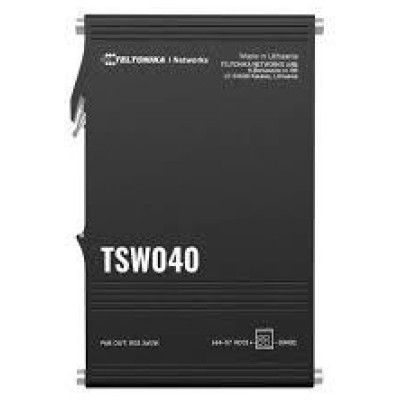Teltonika Switch|TELTONIKA|TSW040|8xRJ45|PoE+ ports 8|240 Watts|TSW040