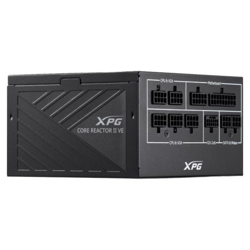 Adata Power Supply|ADATA|XPG CORE REACTOR II VE|850 Watts|Efficiency 80 PLUS GOLD|COREREACTORIIVE850G-BKCEU