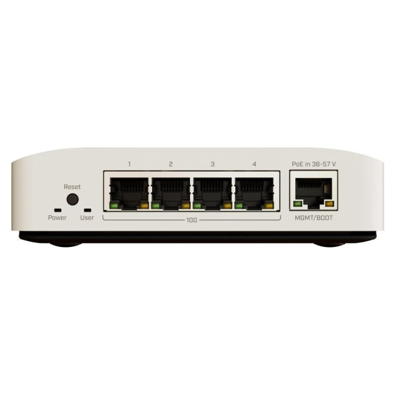 Mikrotik Switch|MIKROTIK|1x10Base-T / 100Base-TX / 1000Base-T|4x10GbE|PoE ports 1|CRS304-4XG-IN