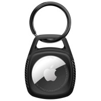 Spigen Rugged Armor Case for Apple AirTag - Matte Black
