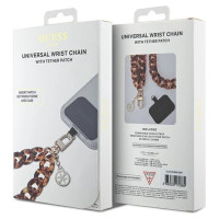 Guess GUOUCBMC4MT Universal Big Hand Strap Acetate Acrylic 4G Charm Case