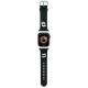 Karl Lagerfeld 3D Rubber Karl&Choupette Heads strap for Apple Watch 38/40/41mm - black