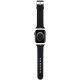 Karl Lagerfeld 3D Rubber Karl&Choupette Heads strap for Apple Watch 38/40/41mm - black