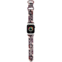 Hello Kitty Silicone Tags Graffiti Strap for Apple Watch 38/40/41mm - Pink