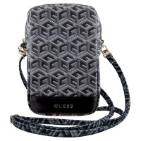 Guess Zip GCube Bottom Stripe phone bag - black