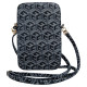 Guess Zip GCube Bottom Stripe phone bag - black