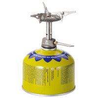 Meva The lightest tourist stove for gas cartridges (valve or thread) HIKER 70gram 2.4kW