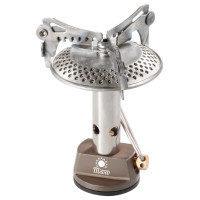 Meva The lightest tourist stove for gas cartridges (valve or thread) HIKER 70gram 2.4kW