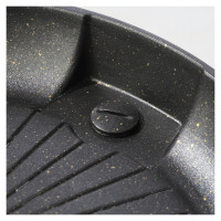 Meva Grill grate and grill pan for a gas camping stove and grill