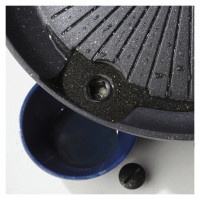 Meva Grill grate and grill pan for a gas camping stove and grill