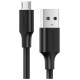 Ugreen US289 60135 micro USB / USB-A cable 0.5m - black