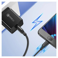 Ugreen US289 60135 micro USB / USB-A cable 0.5m - black