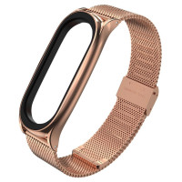 Tech-Protect MilaneseBand Strap for Xiaomi Mi Smart Band 5 / 6 / 6 NFC - Pink