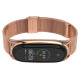 Tech-Protect MilaneseBand Strap for Xiaomi Mi Smart Band 5 / 6 / 6 NFC - Pink