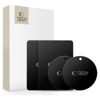Tech-Protect MetalPlate magnetic plates for car holders - black (4 pcs.)