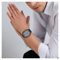 Tech-Protect Nylon Strap for Apple Watch 4/5/6/7/8/9/SE/Ultra 1/2 (42/44/45/49 mm) - Black & Orange