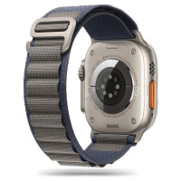 Tech-Protect Nylon Pro Strap for Apple Watch 4 / 5 / 6 / 7 / 8 / 9 / SE / Ultra 1 / 2 (42/44/45/49 mm) - Blue-Gray