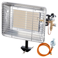 Meva BRI radiant heater for PB LPG gas cylinder